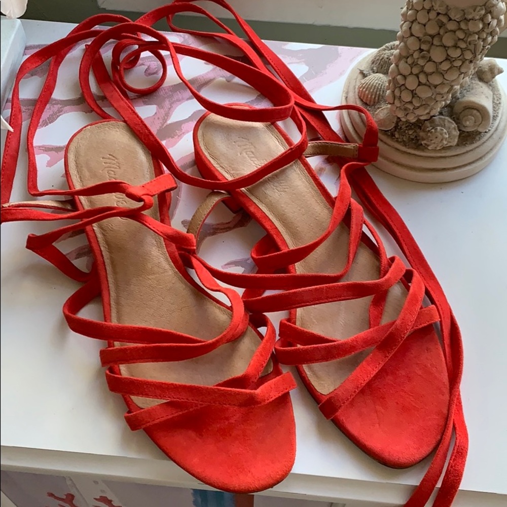 Madewell Lace Up Sandals